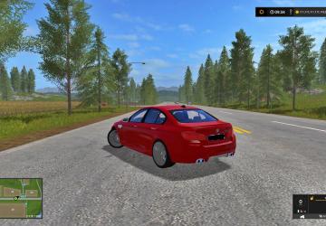 Bmw М5версия 1.0 для Farming Simulator 2017 (v1.5.3.1)