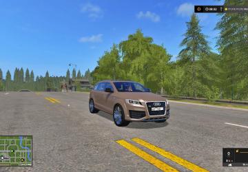 Audi Q7версия 1.1 для Farming Simulator 2017 (v1.5.3.1)