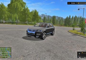 Volkswagen Touaregверсия 1.1 для Farming Simulator 2017 (v1.5.3.1)