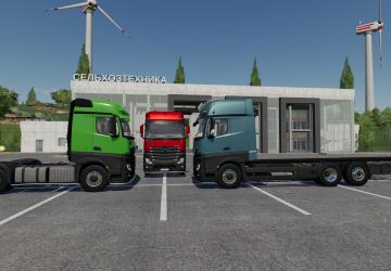 Mercedes MP4 с локализациейверсия 1.0.0.0 для Farming Simulator 2019 (v1.7.1.0)