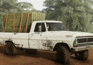 Pickup F-100 1975 And Fuel Tankверсия 2.0.0.0 для Farming Simulator 2019 (v1.7x)