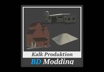 BDM Lime Production с локализациейверсия 1.0 для Farming Simulator 2019 (v1.7.1.0)