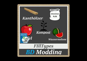 BDM FillTypes с локализациейверсия 1.0 для Farming Simulator 2019 (v1.7.1.0)