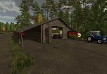 Old Log Sheds Packверсия 1.0.0.0 для Farming Simulator 2022