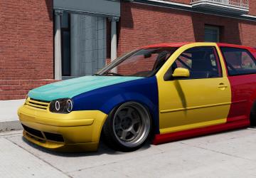 Volkswagen Golf MK4версия 0.4.0 для BeamNG.drive (v0.32.x)