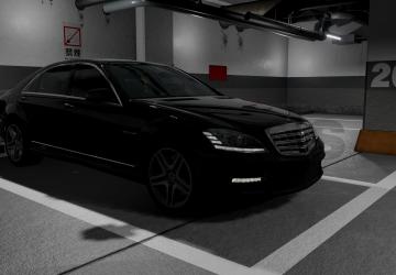 Mercedes-Benz W221версия 4.1 для BeamNG.drive (v0.32.x)