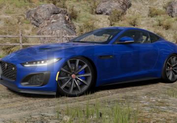 Jaguar F-Type (2020)версия 1.0 для BeamNG.drive (v0.32.x)