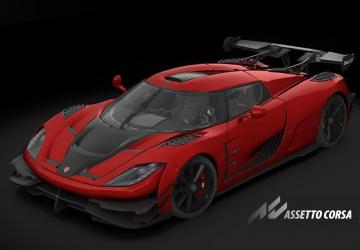 Koenigsegg One 1: GT Conceptверсия 1.0 для Assetto Corsa