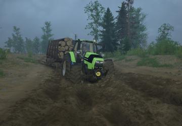 Deutz Fahr - Agrotron 7250версия 1.0 для Spintires: MudRunner (v25.02.21)