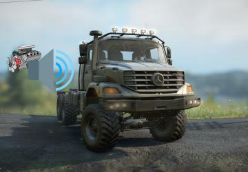 Звук двигателя для Mercedes-Benz Zetrosверсия 1.0 для SnowRunner (v16.0)