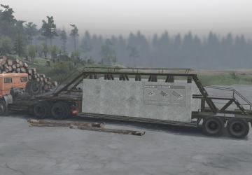 Серия «Строители», «Трубовоз» и «Плитовоз»v1 для SpinTires (v03.03.16)