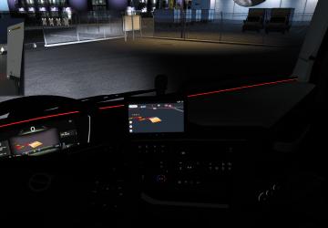 Подсветка на Volvo FH5для Euro Truck Simulator 2 (v1.53)
