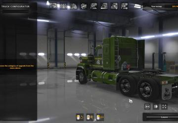 Mack SuperLinerверсия 4.4 для American Truck Simulator (v1.43.x, 1.44.x)