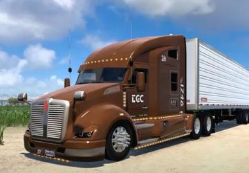 Kenworth T680 Customверсия 1.0 для American Truck Simulator (v1.43.x)