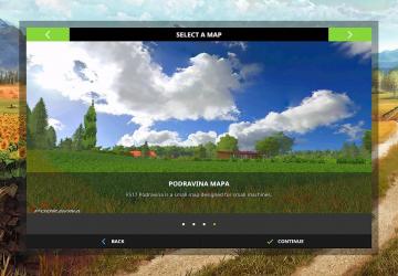 Карта «Podravina Map»версия Final для Farming Simulator 2017 (v1.5.x)