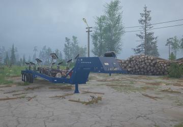 Lowboy Boat Trailerверсия 1.11 для Spintires: MudRunner (v25.02.21)