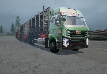 Грузовик «FAW»версия 06.01.23 для Spintires: MudRunner (v25.02.21)