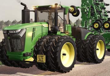 John Deere 9R Series 2021версия 1.0.0.0 для Farming Simulator 2019 (v1.7x)