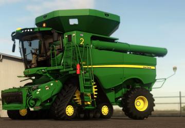 John Deere S700 Seriesверсия 1.0.0.2 для Farming Simulator 2019 (v1.7x)
