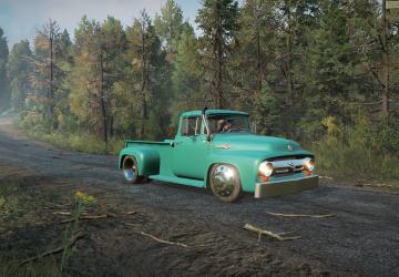 Ford F100версия 1.0 для SnowRunner (v16.1)