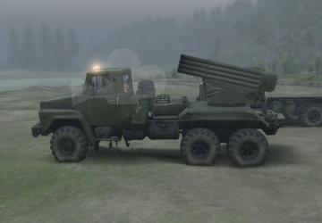 БМ-21 «Град»версия 1 для SpinTires (v03.03.16)