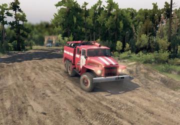 УРАЛ-375 АЦ-40 СВПЧ-6 Припятьверсия 16.12.2019 для SpinTires (v03.03.16)