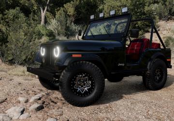 Jeep Renegade (CJ5)версия 1.0 для BeamNG.drive (v0.32.x)