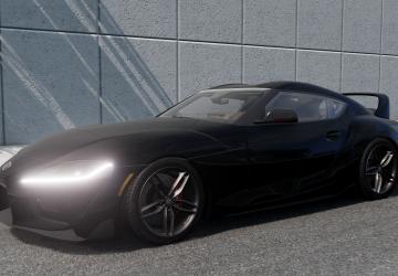 Toyota Supra A90версия 2.1 для BeamNG.drive (v0.32.x)