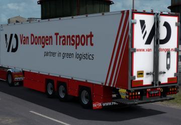 Pacton Reeferверсия 2.1 для Euro Truck Simulator 2 (v1.54.x)