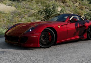 Ferrari 599версия 1.0 для BeamNG.drive (v0.32.x)