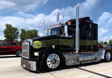 Kenworth T800версия 1.3.8 для American Truck Simulator (v1.43.x)