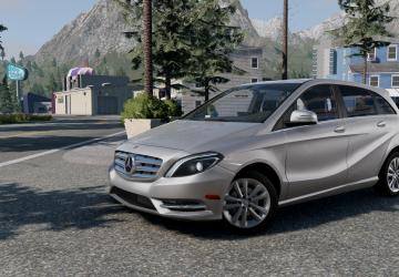 Mercedes-Benz B-Class 2011-2014версия 2.1 для BeamNG.drive (v0.32.x)