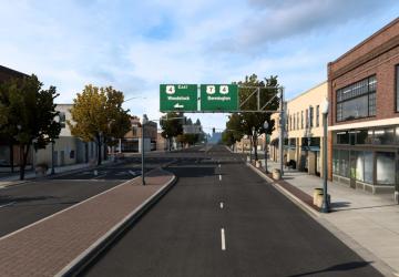 Аддон к Coast To Coast - Vermont Mapверсия 3.0 для American Truck Simulator (v1.43.x)