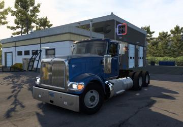 International 9900i Addonsверсия 1.1 для American Truck Simulator (v1.43.x)