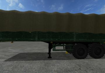Полуприцеп-бортовой для карты «СПК Новый мир».v1.0.0.0 для Farming Simulator 2017 (v1.5.3.1)