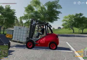 Linde H40D Forklifterверсия 1.0.0.0 для Farming Simulator 2019 (v1.7.1.0)