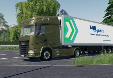 Schmitz Trailerверсия 1.0.0.0 для Farming Simulator 2019 (v1.7x)