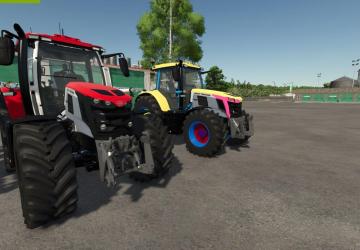 Massey Ferguson 6S Multiверсия 1.0.0.0 для Farming Simulator 2025