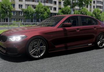 BMW 5-Series (G30)версия 1.0 для BeamNG.drive (v0.32.x)