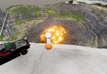 Карта «Meteor Crator»версия 1.0 для BeamNG.drive