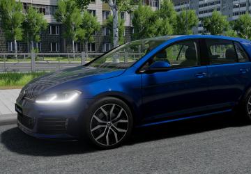 Volkswagen Golf (MK7.5)версия 0.5 для BeamNG.drive (v0.32.x)