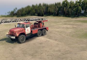 ЗиЛ-131 Автолестница Припять-6версия 08.12.19 для SpinTires (v03.03.16)