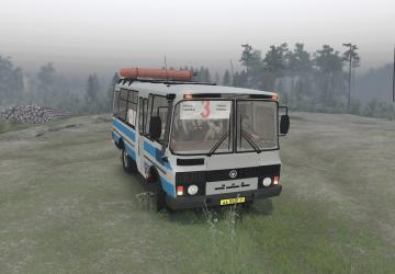 ПАЗ-3205 4х2версия 1.2 для SpinTires (v03.03.16)