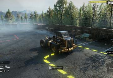 Доработанный Caterpillar 770Gверсия 1.0 для SnowRunner (v14.2)