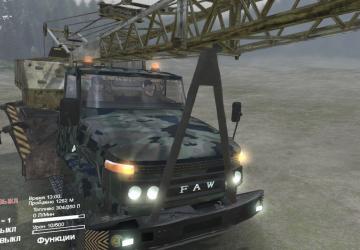 FAW.LanaStyleверсия 2.2.7 для SpinTires (v03.03.16)