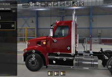 Unlock Hidden SCS Parts - Western Star 49Xv1.0 для American Truck Simulator (v1.38.x)