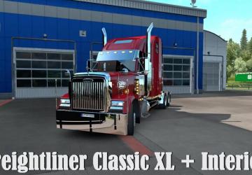 Freightliner Classic XL BSA Editверсия 1.2 для American Truck Simulator (v1.38.x)