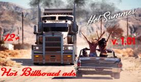 Hot billboard adsверсия 1.01 для American Truck Simulator (v1.35.x, - 1.38.x)