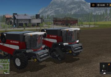 Laverda M410 (RETEXTURE)версия 1.0 для Farming Simulator 2017 (v1.5.3.1)