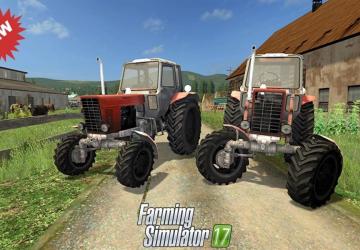 МТЗ-82.1 Беларус TURBOверсия 3.1 для Farming Simulator 2017 (v1.5.3.1)